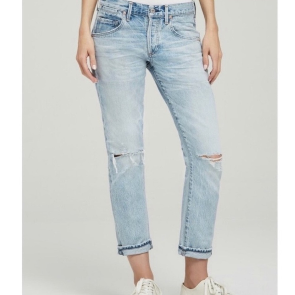 Citizens of Humanity Emerson Slim Boyfriend Jeans Rock On